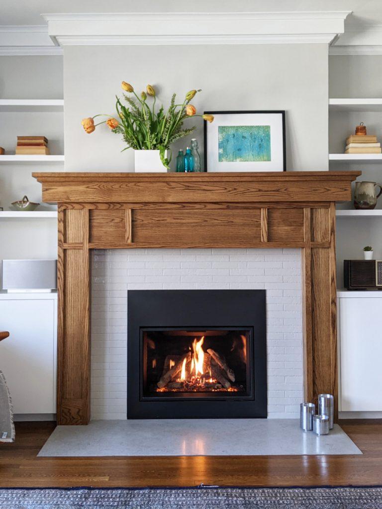 5-Transitional Fireplace